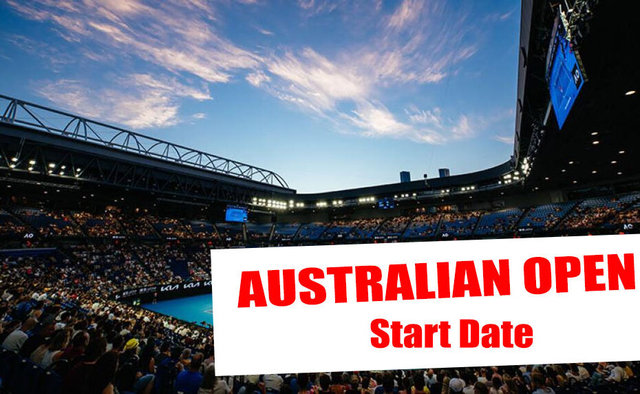 australian open start date