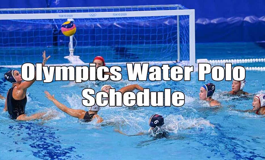 olympics water polo events schedule date