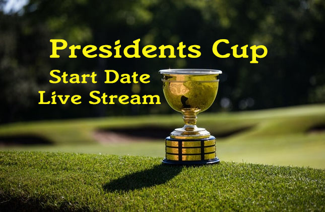 presidents cup start date live stream